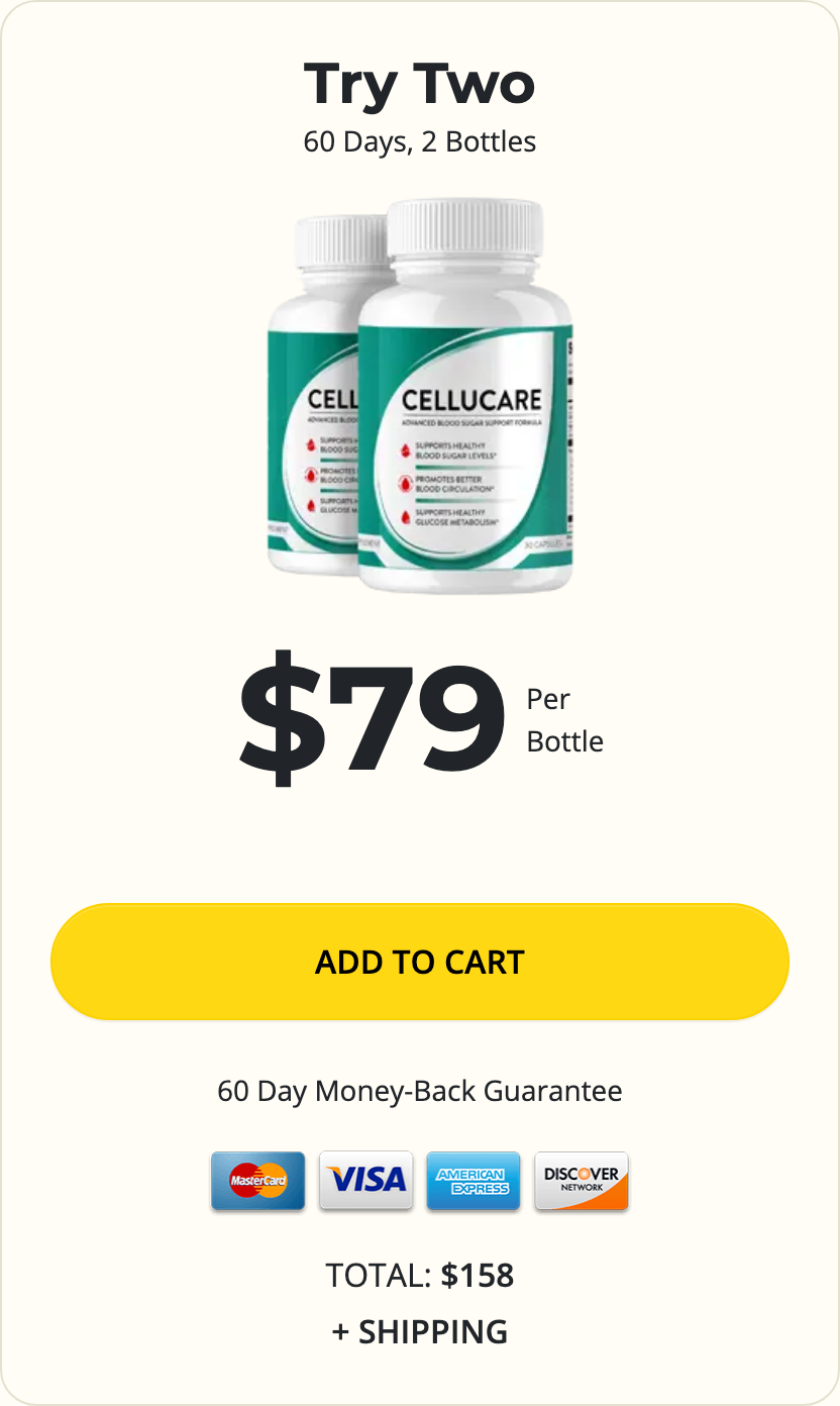 Cellucare 60 day supply